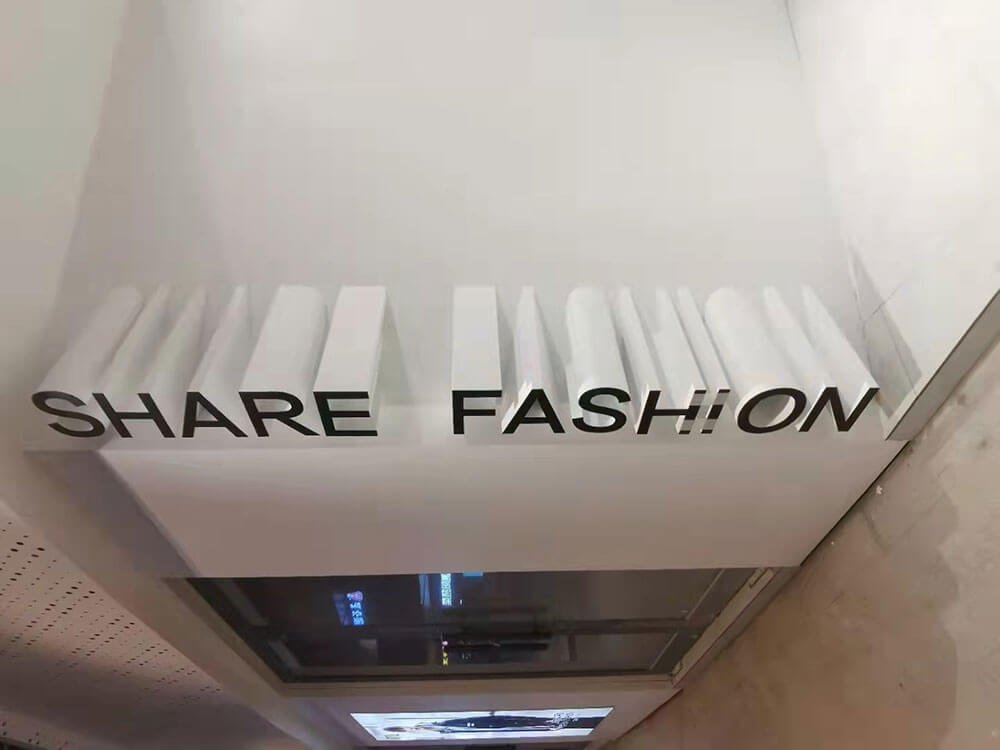 3D Raised Non-Illuminated Letters for Interior Branding