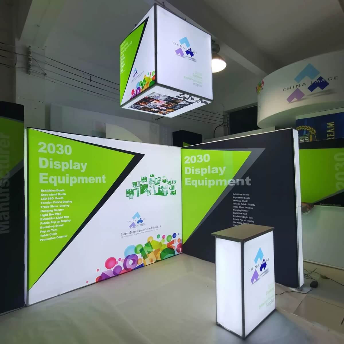 Complete Exhibition Booth Light Box System