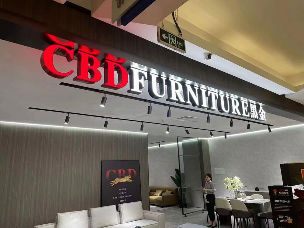 Infinity Mirror LED Floor Wall Sign for Brand Experience