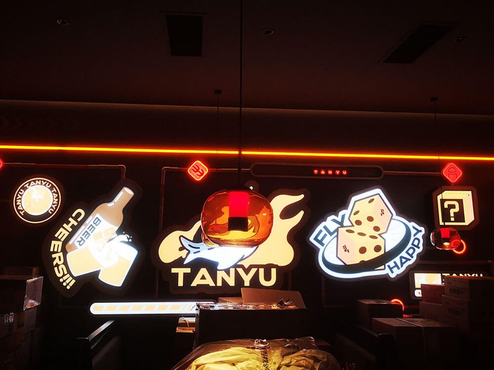 Themed Restaurant Neon & Backlit Graphic Signage