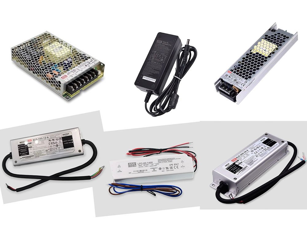 Full Range of Meanwell LED Switching Power Supplies