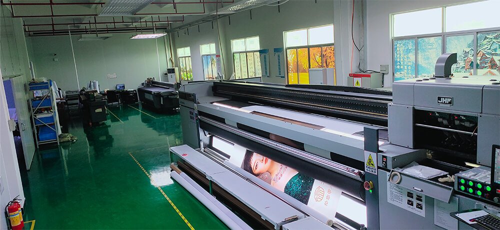 Large-Format UV Printing Line