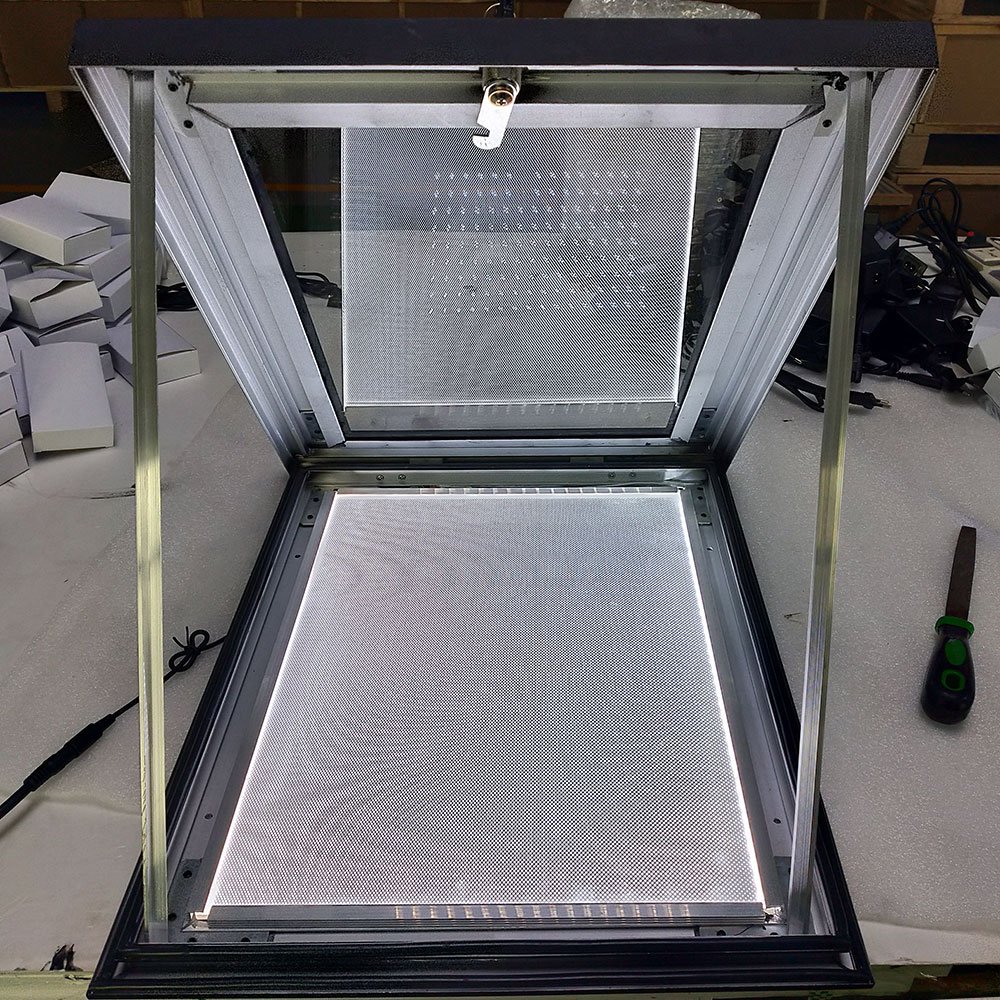 Large Size Edge Lit LED Light Box Panel