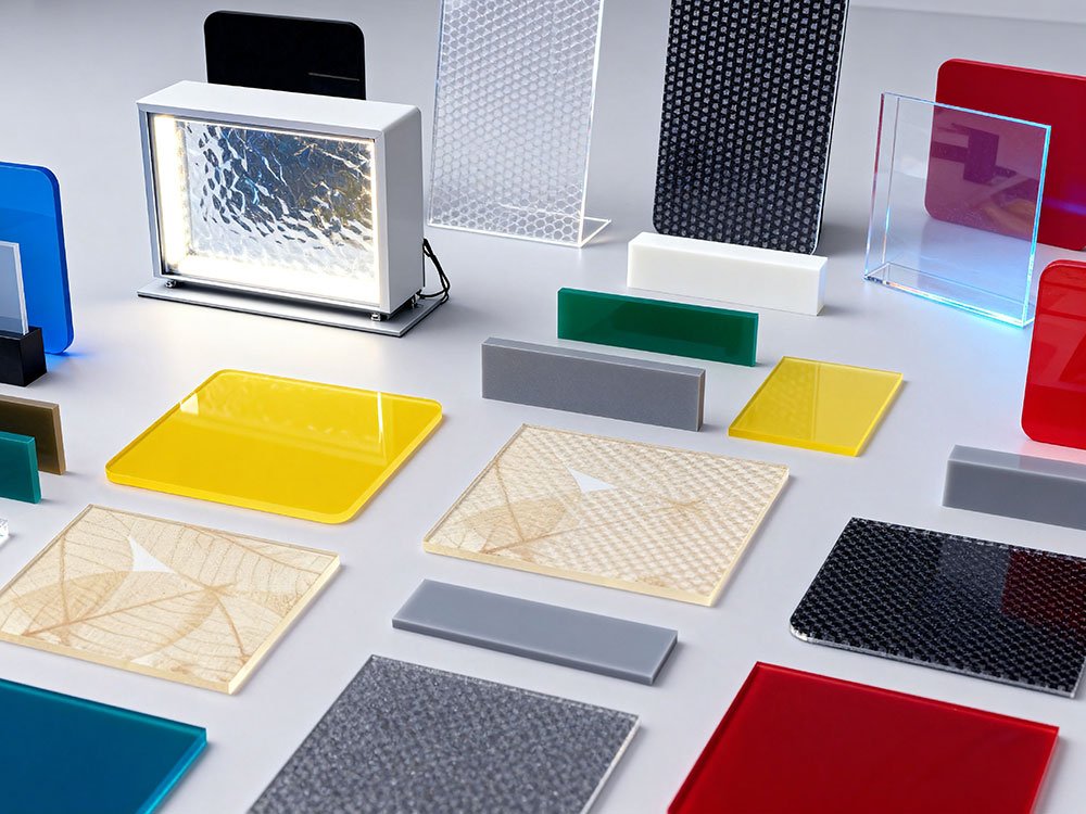 Multi Color & Textured Acrylic Sheets