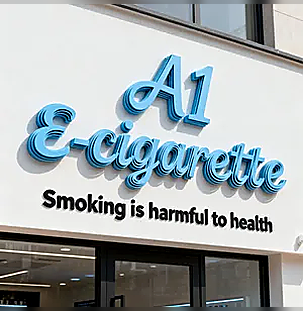 Face-lit acrylic storefront sign with clear primary and secondary text hierarchy