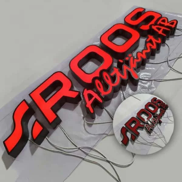 Custom 3D foam sign letters for events and trade shows
