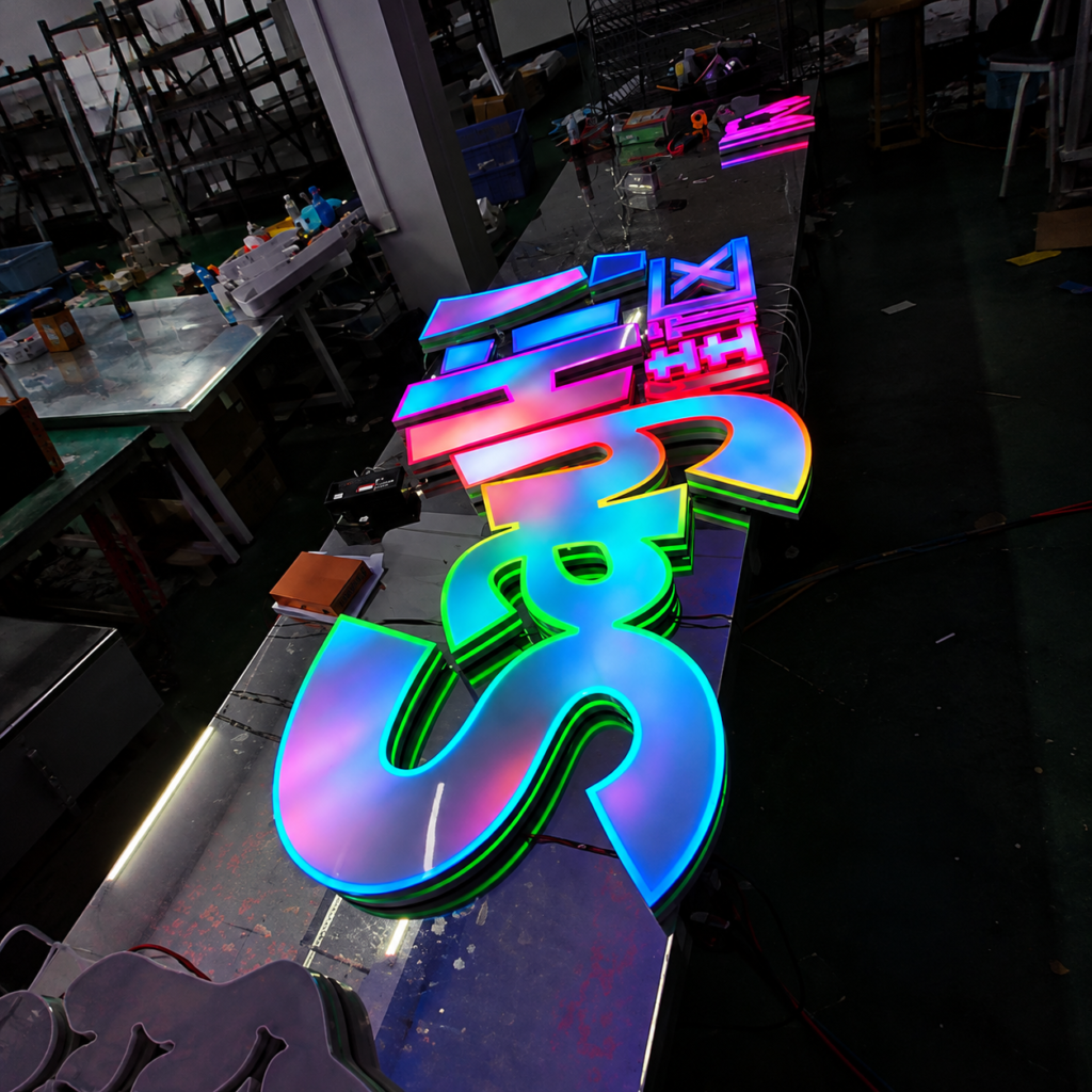 LED Neon Storefront Signs